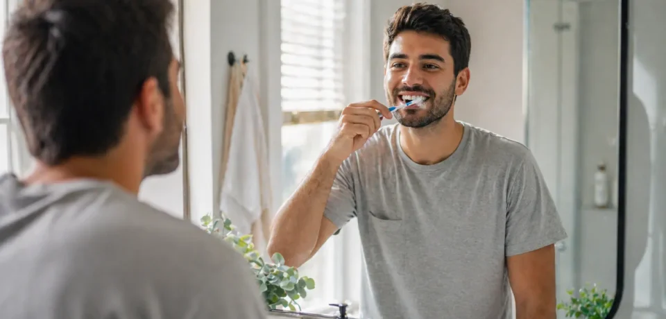 teeth-cleaning-at-home-guide How to clean teeth at home safely with proper brushing technique