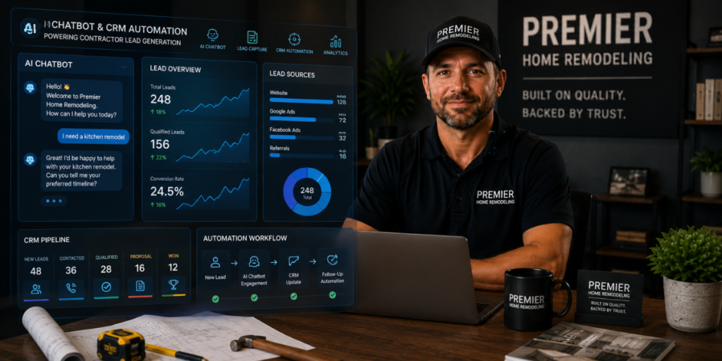AI marketing automation for contractors