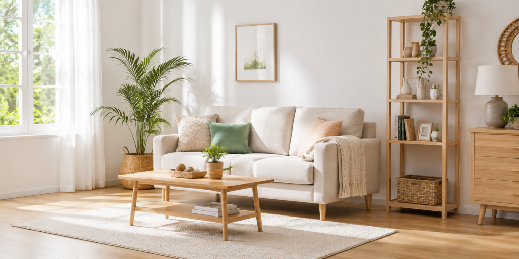 clean home interior showing benefits of regular cleaning