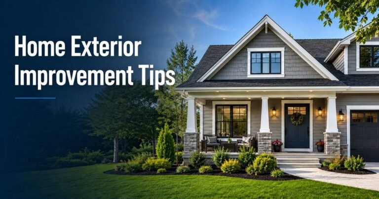 Home exterior improvement ideas for better curb appeal