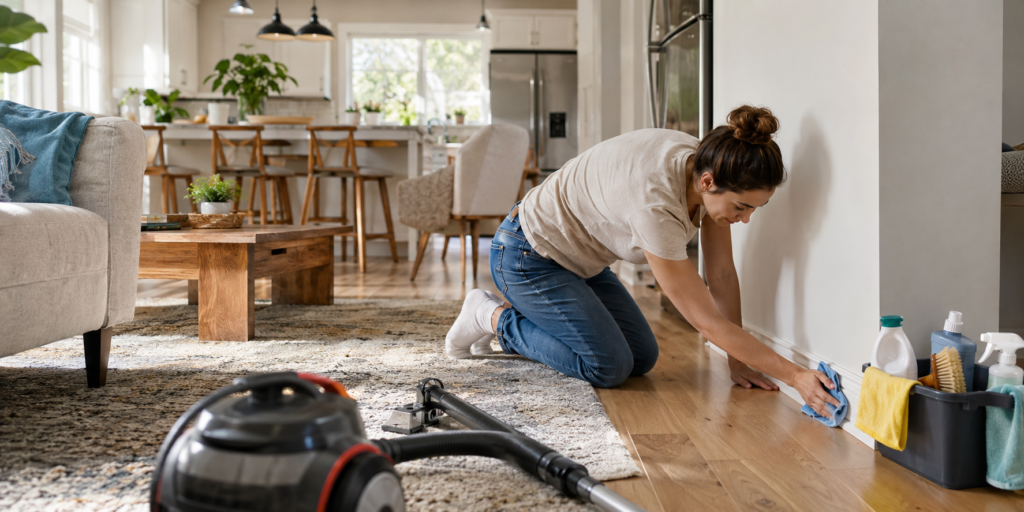 Monthly deep cleaning tasks for the home