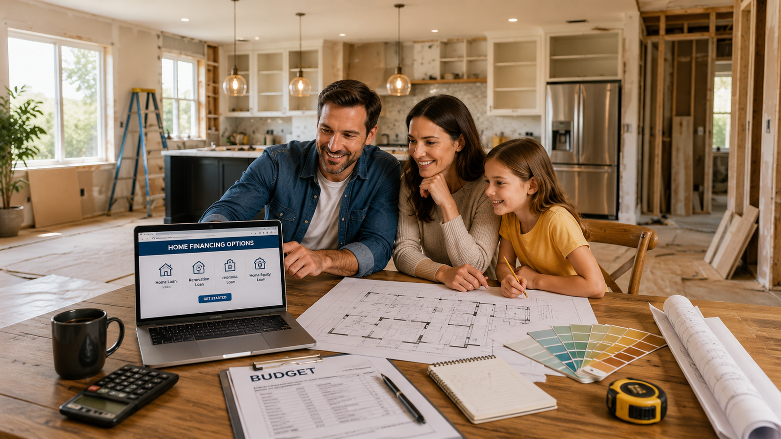 Types of home improvement loans for renovation and remodeling projects