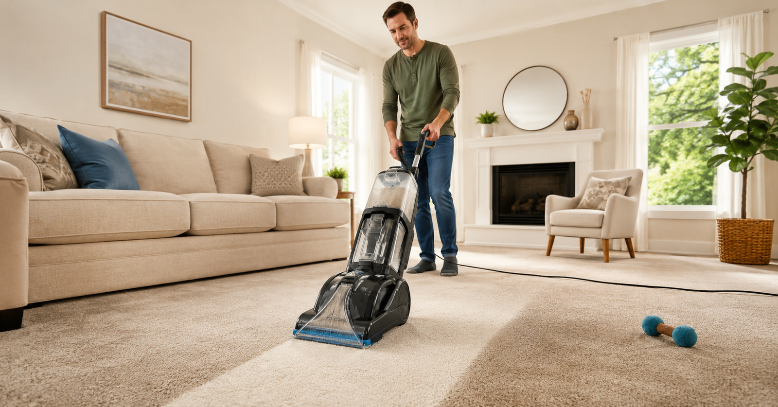 Best home carpet cleaning machine for deep cleaning carpets at home