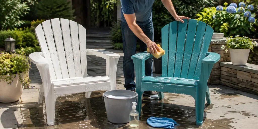 Cleaning HDPE and Poly Outdoor Furniture